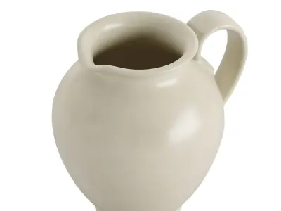 Cream Pitcher 3D model