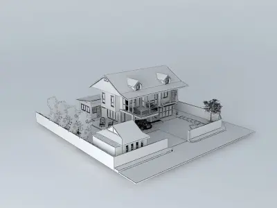 House 2 FL 26 Free 3D model