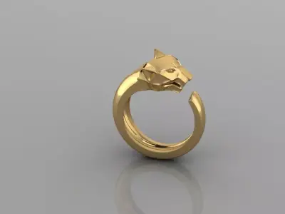 Tiger Ring 3D print model buy
