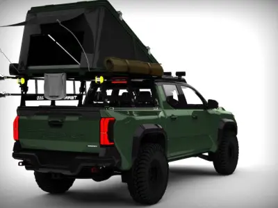 Toyota Tacoma ForceMAx 2024 TRDPRO  3D model