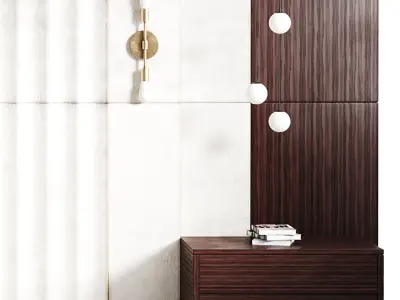 Decorative Wall panel  48 3D model