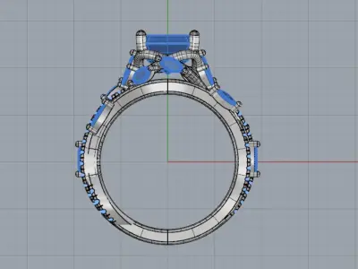 Ring Garden 3D print model