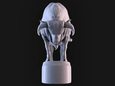 Bull Fight 3D print model