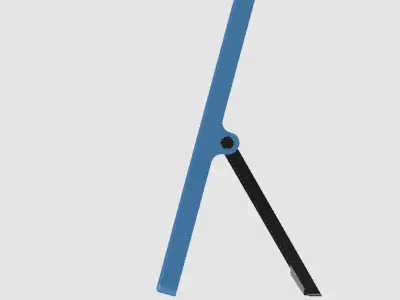 Desktop photo frame 3D print model