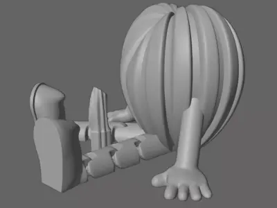 ARTICULATED HEART 3D print model