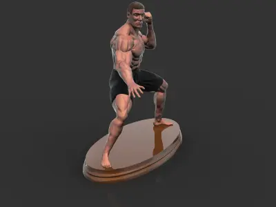 Jean Claude Van Damme Blood Sport  3D print model