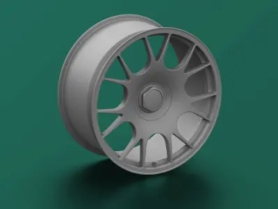 Rotiform TUF-R Option 2 Rim 3D Model 3D model