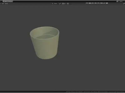 Ikea BROKSPIREA Plant pot 3D print model