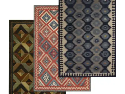 Rug Set 663 3D model
