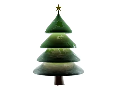 Christmas tree 3D model 19