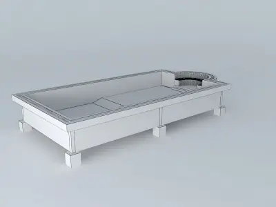 Pool Deep Free 3D model