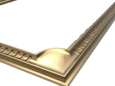 carved frame 3D model 37