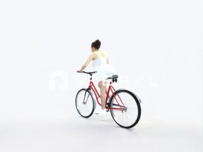 Dream 01M bicycle bike Sports Woman Low-poly 3D model