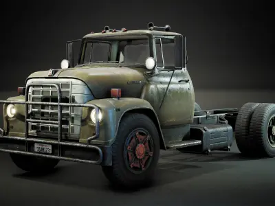 International Loadstar  Low-poly 3D model