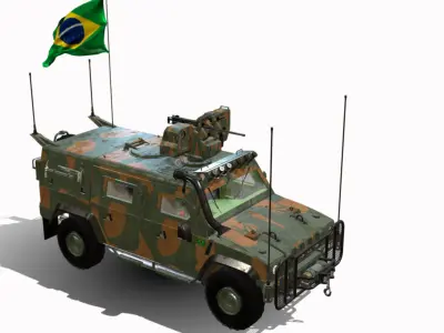 VBMT-LSR 4X4 GUAICURU BR Low-poly 3D model