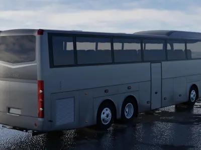 Bus VDL Jonckheere Low-poly 3D model