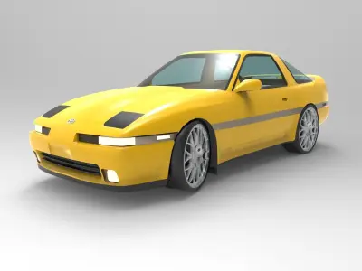 Toyota Supra MK3 3D model
