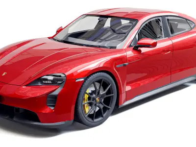 Porsche Taycan GTS 2022 3D model