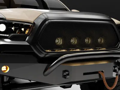 Toyota Tacoma 2018 Overlander  3D model