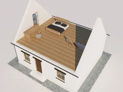 Farm House 3D 3D model