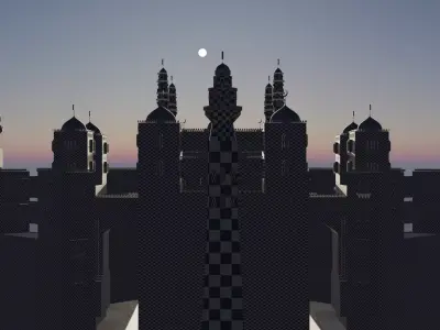 Golden Treasures 3D model
