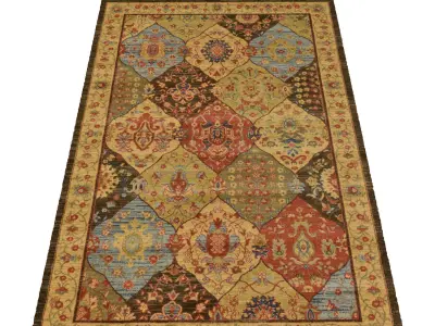 Rug Set 1802 3D model