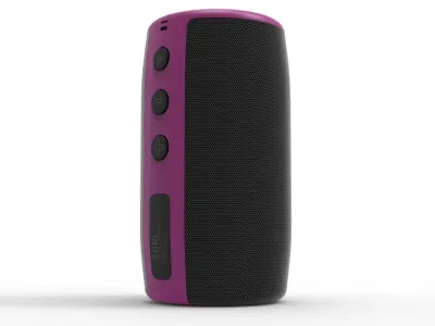 SPEAKER PURPLE 3D model