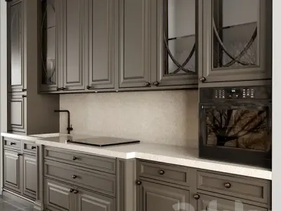 Kitchen cabinet MODERN 3D model