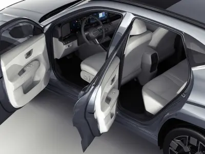 Hyundai Kona Electric EV 2024 3D model