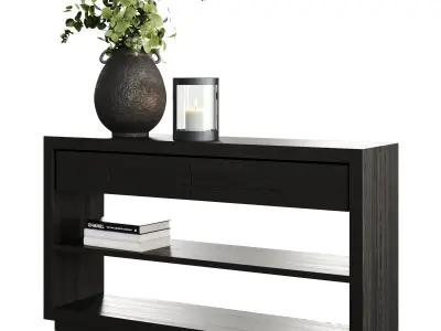 Console Table Hunter Set 3D model