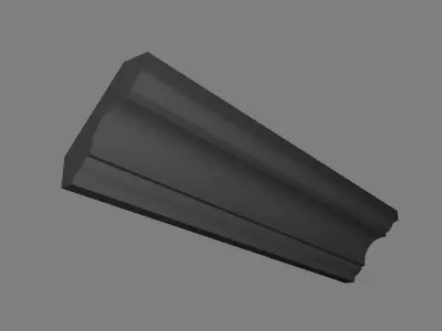 Cornice Moulding  Low-poly 3D model purchase