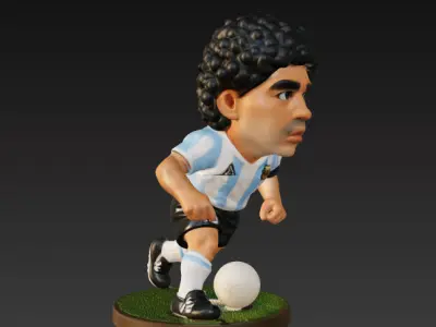 Maradona Mini Fut Series 3D print model
