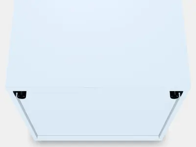 BESTA Shelf unit with door 60 Low-poly 3D model