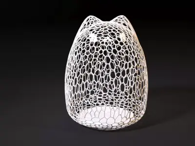 Cat decor 3D print model