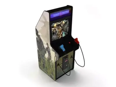 Game Hub   Kids Playing Zone 3D model