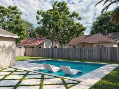 Garden Landscape 3D Model - SketchUp and Lumion Scene 3D model Free 3D model