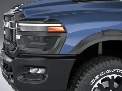 RAM Heavy Duty 2025 3D model