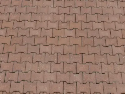 Pavestone brick paver in shape of square Texture