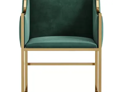 Simple Lazy Single Sofa Chair Luxury 3D model