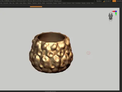vase 3d print 308  3D print model