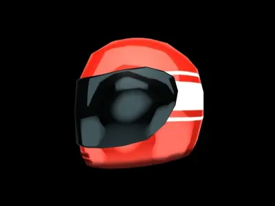 Helmet Low-poly 3D model