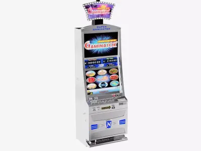 casino gaming machine 3D model