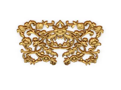Classic decor ornament 314  3D model