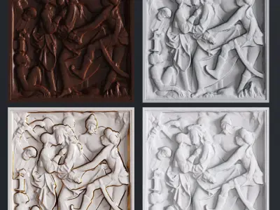 people plaster 2 3D model