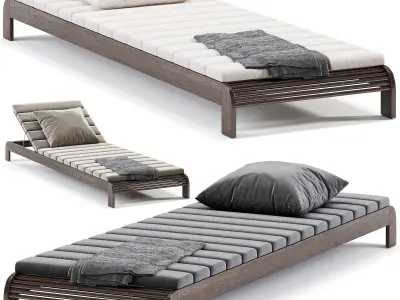 Globewest Banksia Sunbed 3D model