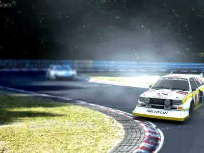 Audi Quattro S1 3D model