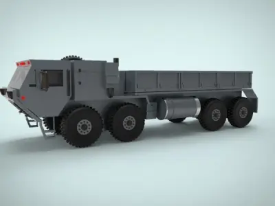 Oshkosh Military Vehicle 3D model