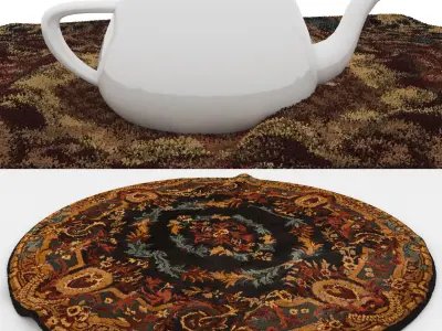 Rugs No 33 Low-poly 3D model