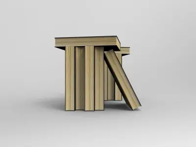 Quran 3d model 3D model