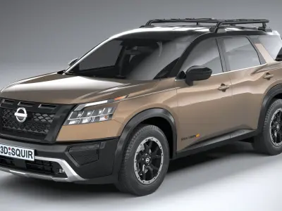 Nissan Pathfinder Rock Creek 2023 3D model